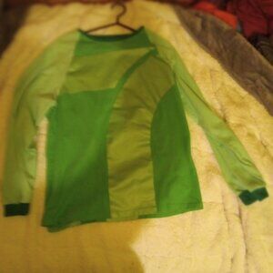 Kerwin Frost X 7/11 Green LS Shirt Size Large Like New Spaghetti Boys